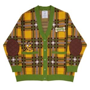 Loungefly Disney Sz X Large Pluto 95Th Anniversary Grandpa Cardigan  NWT